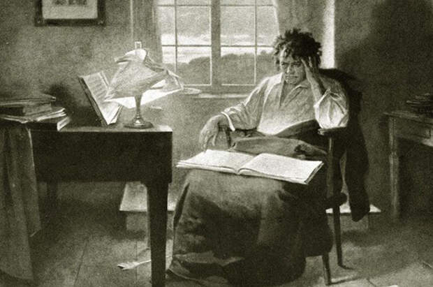 Самые прекрасные из своих произведений Бетховен написал, когда музыка звучала у него в голове.
