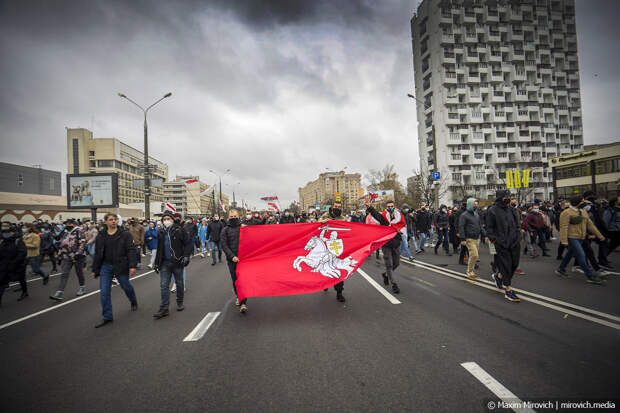 Минск. Марш тысячи арестов.