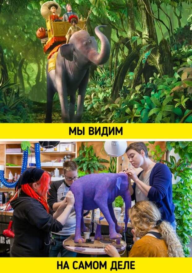 Занятные закадровые моменты со съемок известных фильмов и сериалов
