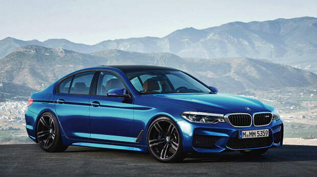 Новый BMW M5 2018 представили в Сети