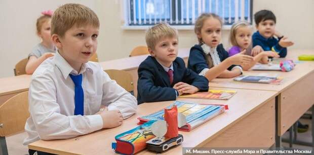 Ученики младших классов вернутся в школу после каникул — Собянин. Фото: М.Мишин, mos.ru
