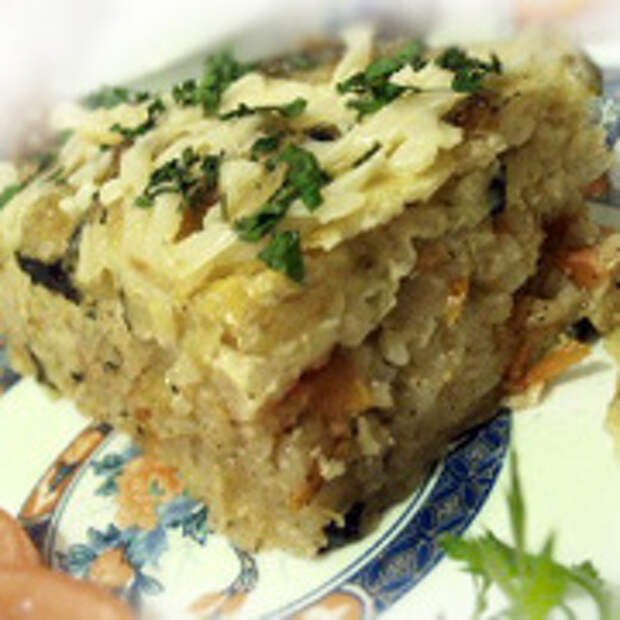 Запеканка овощная с рисом