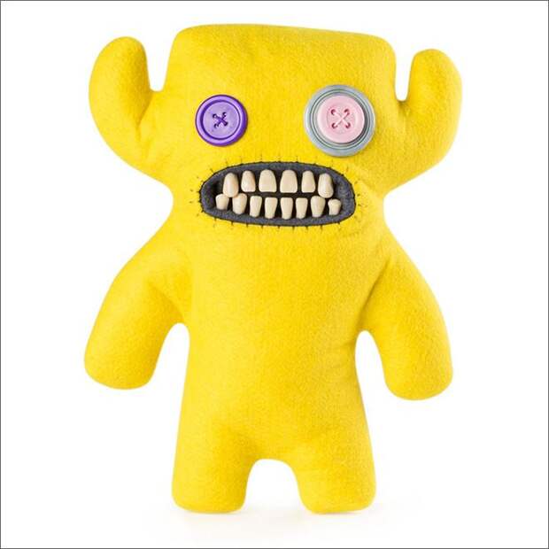Мягкие игрушки-монстры Fugglers с человеческими зубами