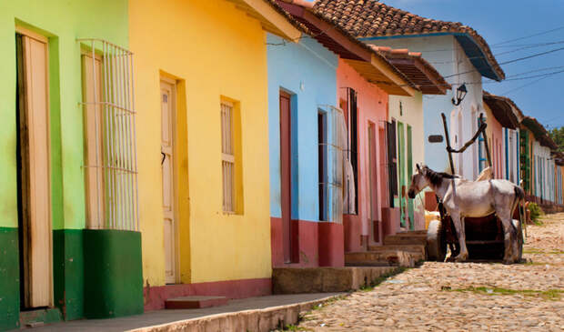 Trinidad, Cuba Trinidad, Cuba архитектура, пейзаж, разноцветные города, юмор