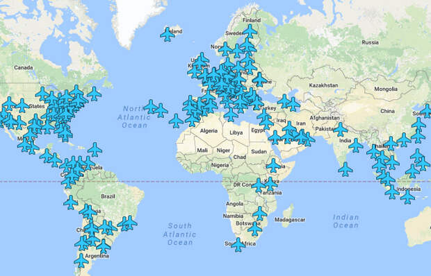 Бесценное сокровище для путешественника: все пароли Wi-Fi аэропортов мира на одной карте