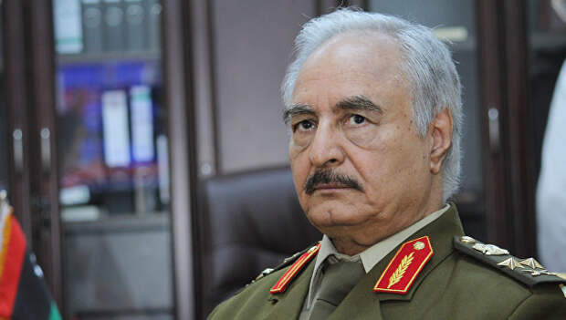 Командующий национальной армией Ливии Халифа Хафтар. Архивное фото
