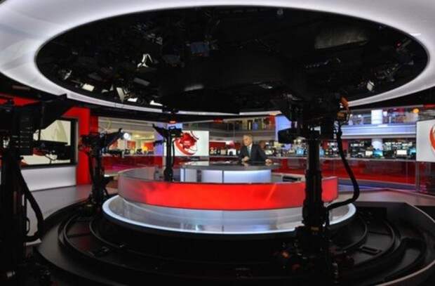 информационная студия BBC, фото BBC