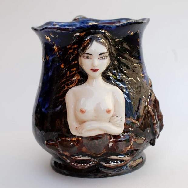 Шедевры из керамики в работах Милы Архиповой. Это нужно увидеть!