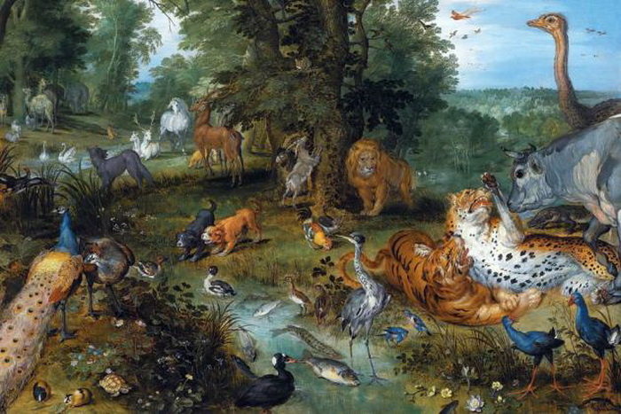 Ян Брейгель, П.П. Рубенс. Рай (фрагмент) Ян Брейгель, П.П. Рубенс. Рай (фрагмент)
