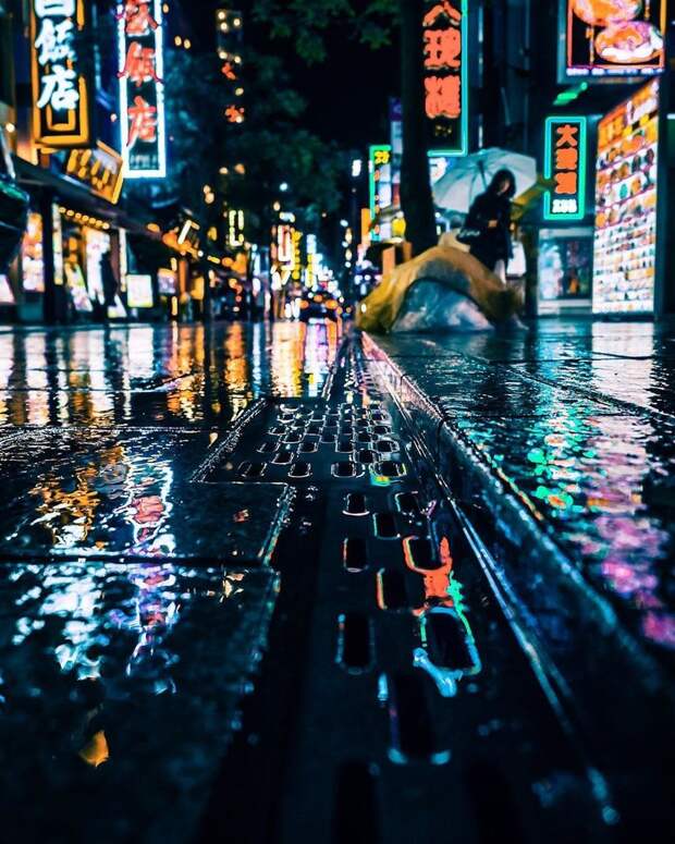 Снимки ночного Токио, от которых исходит электризующая энергия