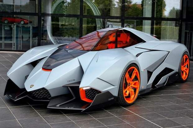Lamborghini Egoista авто, автодизайн, автомобили, аэродинамика, дизайн, обтекаемость, самолет