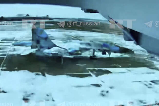 RT опубликовал кадры уничтожения переданного украинским войскам F-16