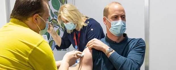 Принц Уильям вакцинировался от COVID-19