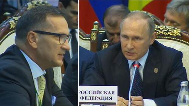 Видео жесткого ответа Путина послу Украины о председательстве в СНГ и Крыме