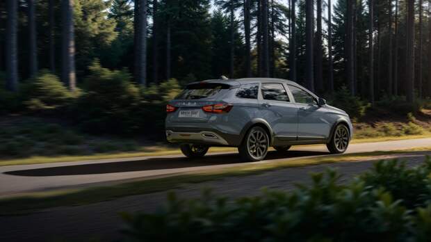 Lada Vesta SW Cross превратили в гибрид