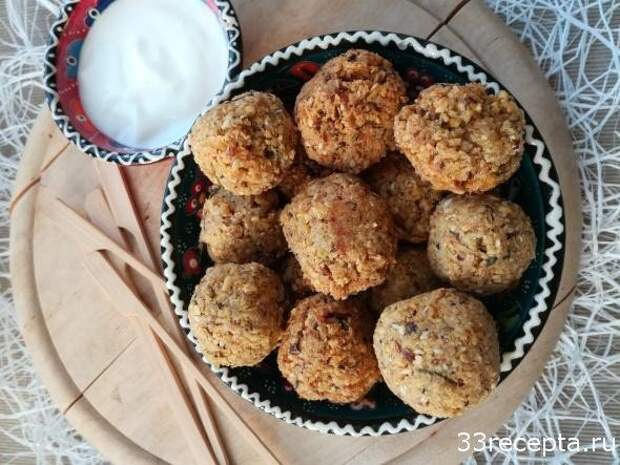 домашний классический фалафель из нута
