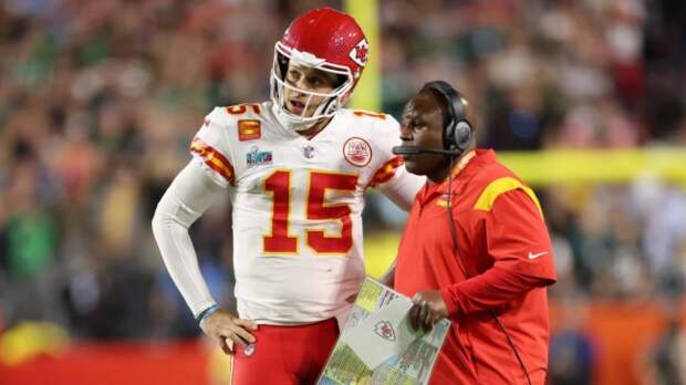 Kansas City Chiefs offensive coordinator Eric Bieniemy