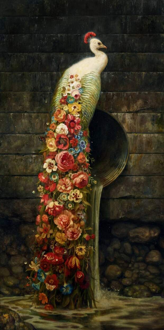 Сюрреалистические картины от Martin Wittfooth