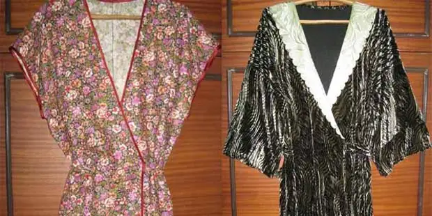 ТОП 20 идей как сшить халат кимоно - фото и выкройки