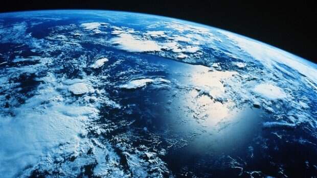 Планета Земля, снимок из космоса