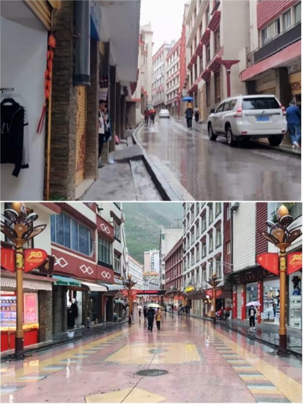 Самый узкий город мира, спрятавшийся в глубине Тибета