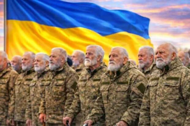 Как украинских стариков затаскивают на убой в окопы