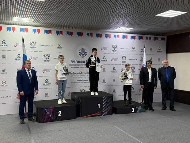 Три награды завоевали нижегородские шахматисты на первенстве России в Сочи