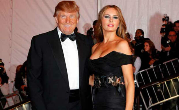Дональд Трамп и Мелани Кнаусс