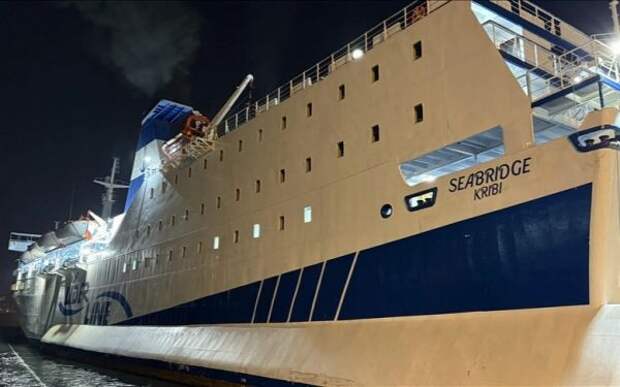 The Turkish ferry Seabridge was deployed from Sochi — Russian authorities did not give permission