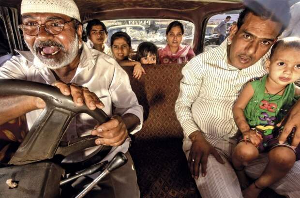 Фотографии таксистов в Мумбаи такси, таксист, фотопроект