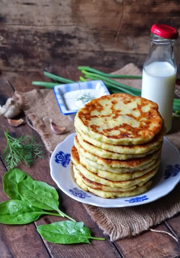 Вкуснейшие лепешки на завтрак