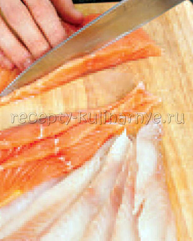 Рецепт - Закуска из красной и белой рыбы - фото 5