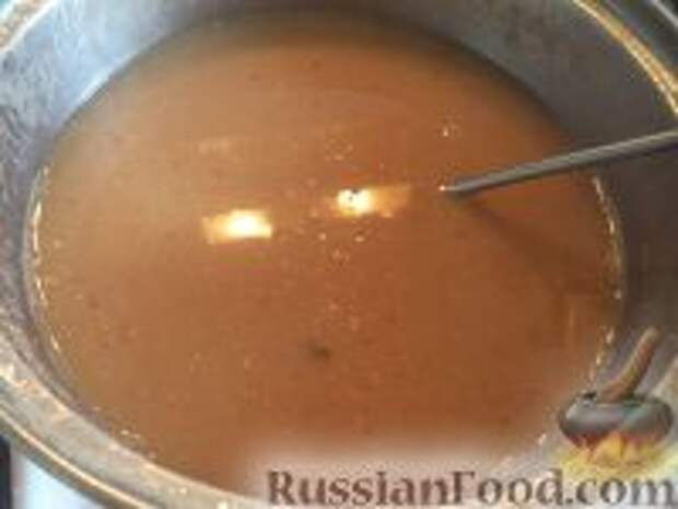 Фото приготовления рецепта: Суп-пюре из фасоли и чечевицы - шаг №7