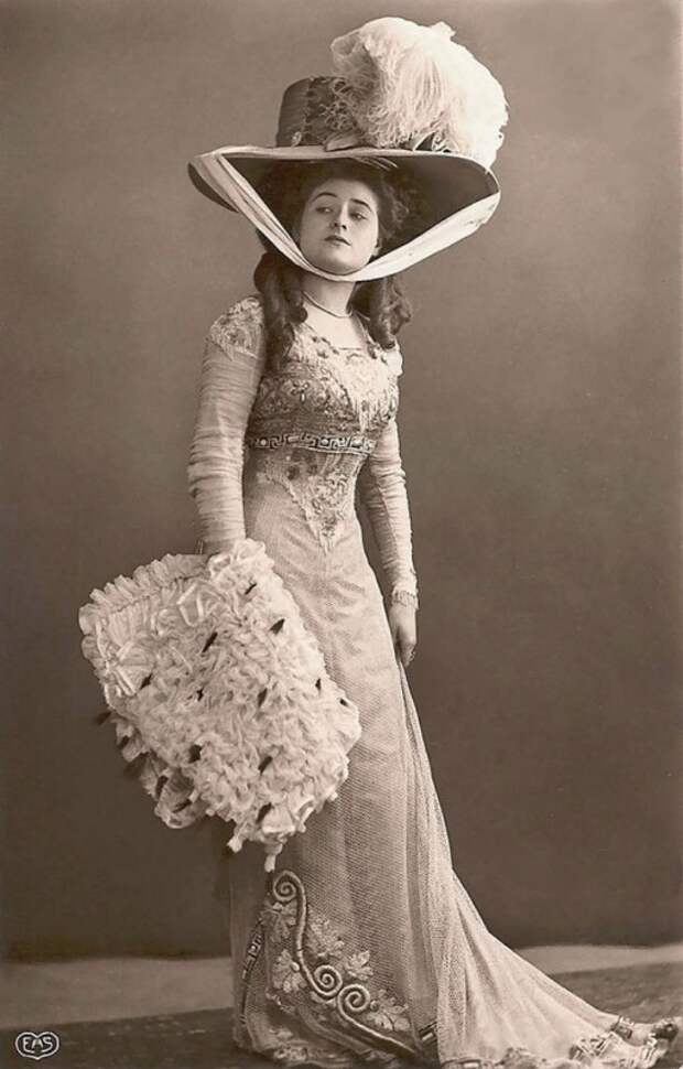 Самые красивые девушки мира на открытках 1900-х годов
