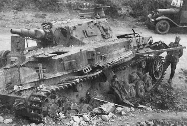 Танковые потери вермахта за первый месяц 1941 г СССР, война