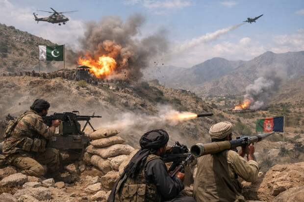 Граница взорвалась в 03:45 — Афганистан и Пакистан начали большую войну