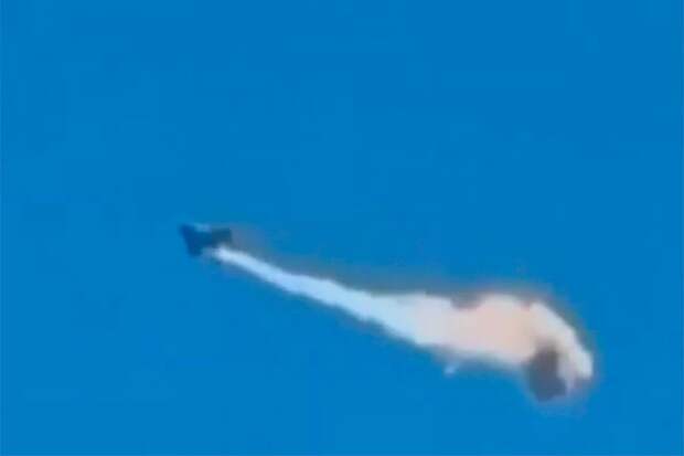 Очевидец снял момент поражения F-15 ВВС США дружественным огнем в Кувейте