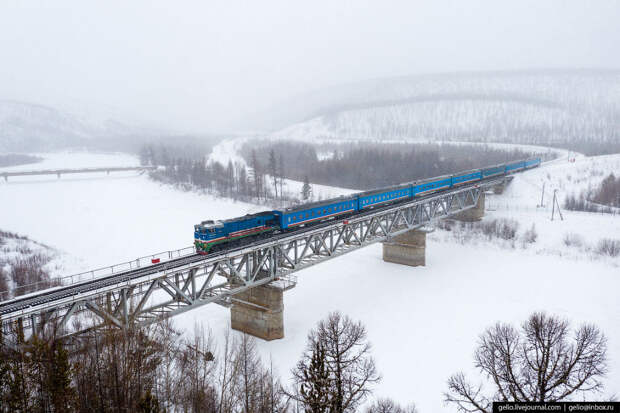 Железные дорога сурового Севера
