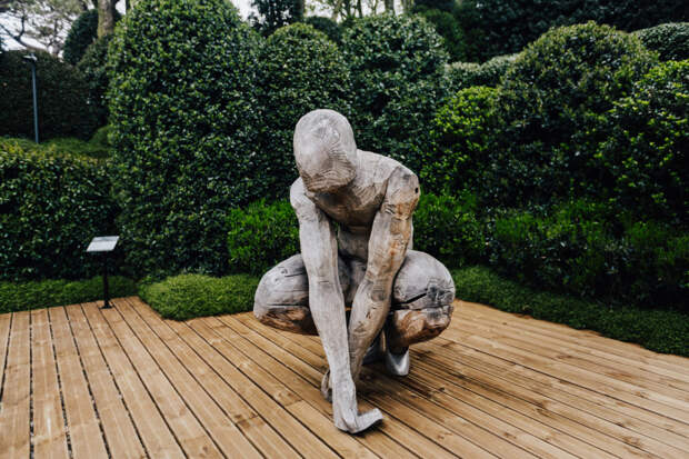Двойная игра: выставка скульптур в садах Этрета - фото 5