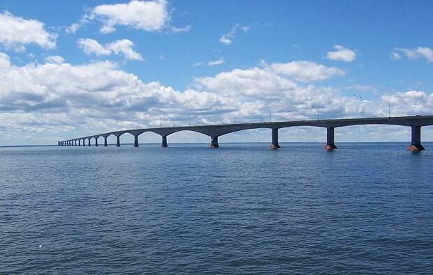 Мост Конфедерации, остров Принца Эдуарда, Канада