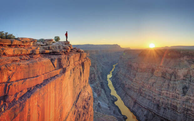Гранд Каньон. 15 интересных фактов америка, великий каньон, гранд каньон, интересно, сша, факты