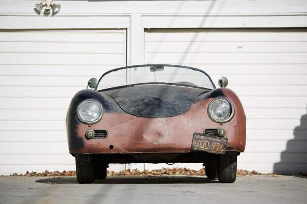 Ржавый и эксклюзивный Porsche, простоявший 42 года porsche, отлдтаймер, ретро авто