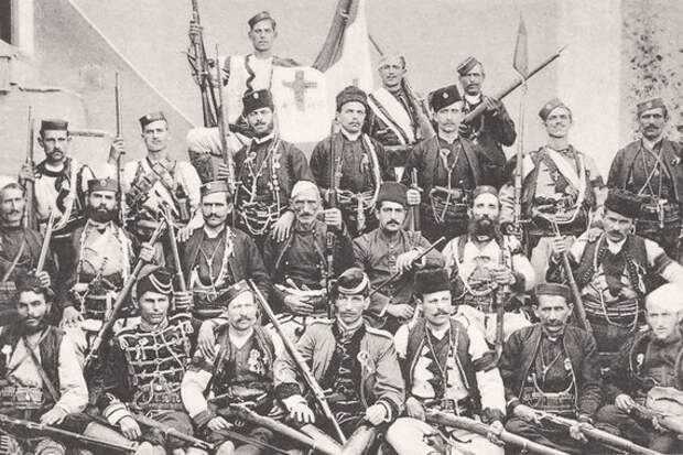 Сербские чётники. По турецким данным, в 1907 г. в Македонии действовало 110 болгарских, 80 греческих, 30 сербских чет.