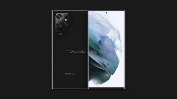 Samsung Galaxy S22 Ultra получит отсек со стилусом S Pen и странный дизайн тыльной камеры"