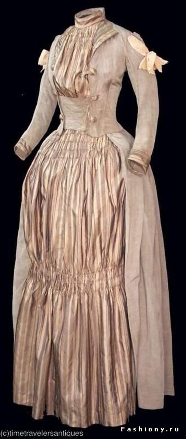 Платье, приблизительно 1887 г.