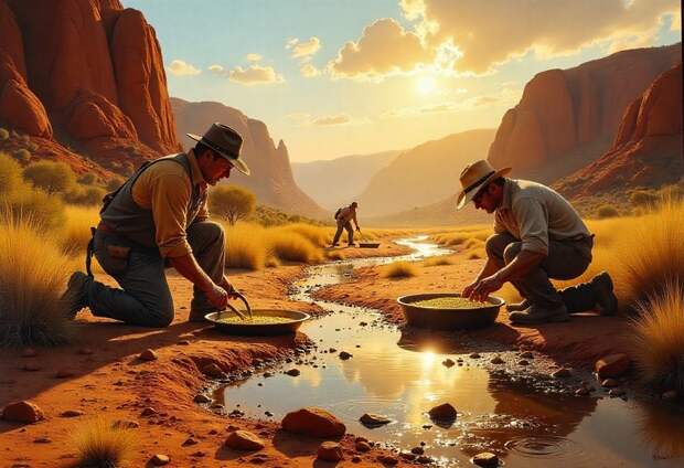 Рост цен на золото активизировал деятельность старателей в Австралии