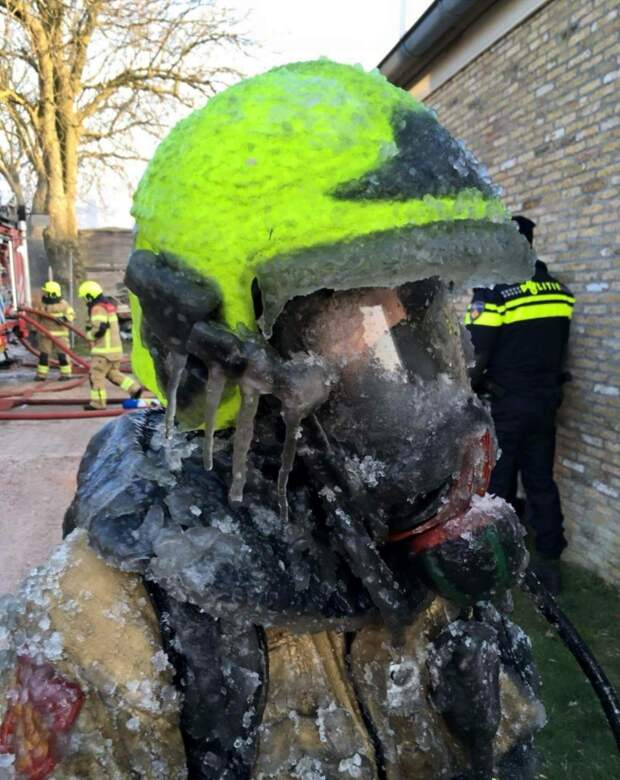 Пожарный в Нидерландах