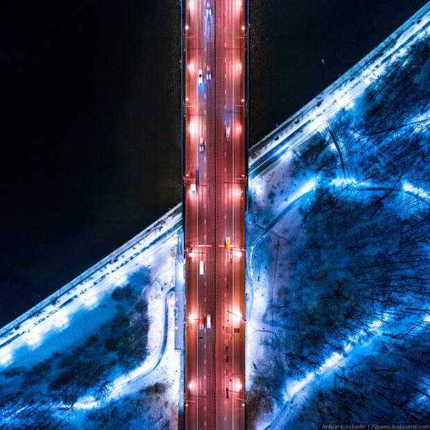 Лужнецкий метромост.