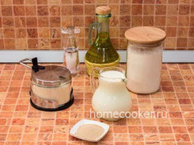 Ingredienty dlya domashnego hleba 300x225 Домашний хлеб