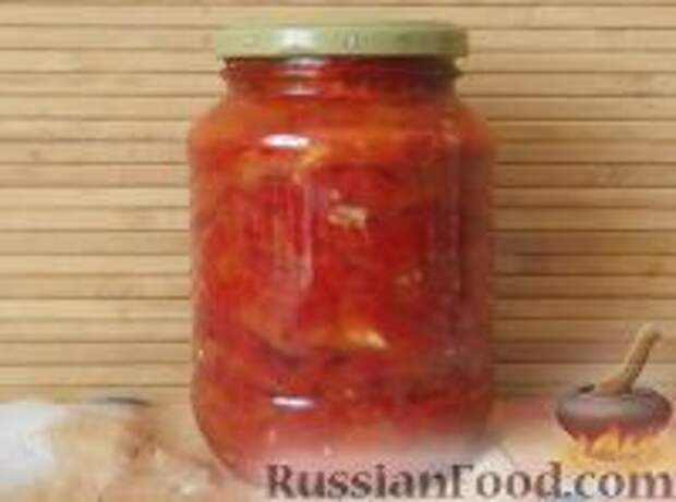 Фото к рецепту: Салат из сладкого перца и помидоров